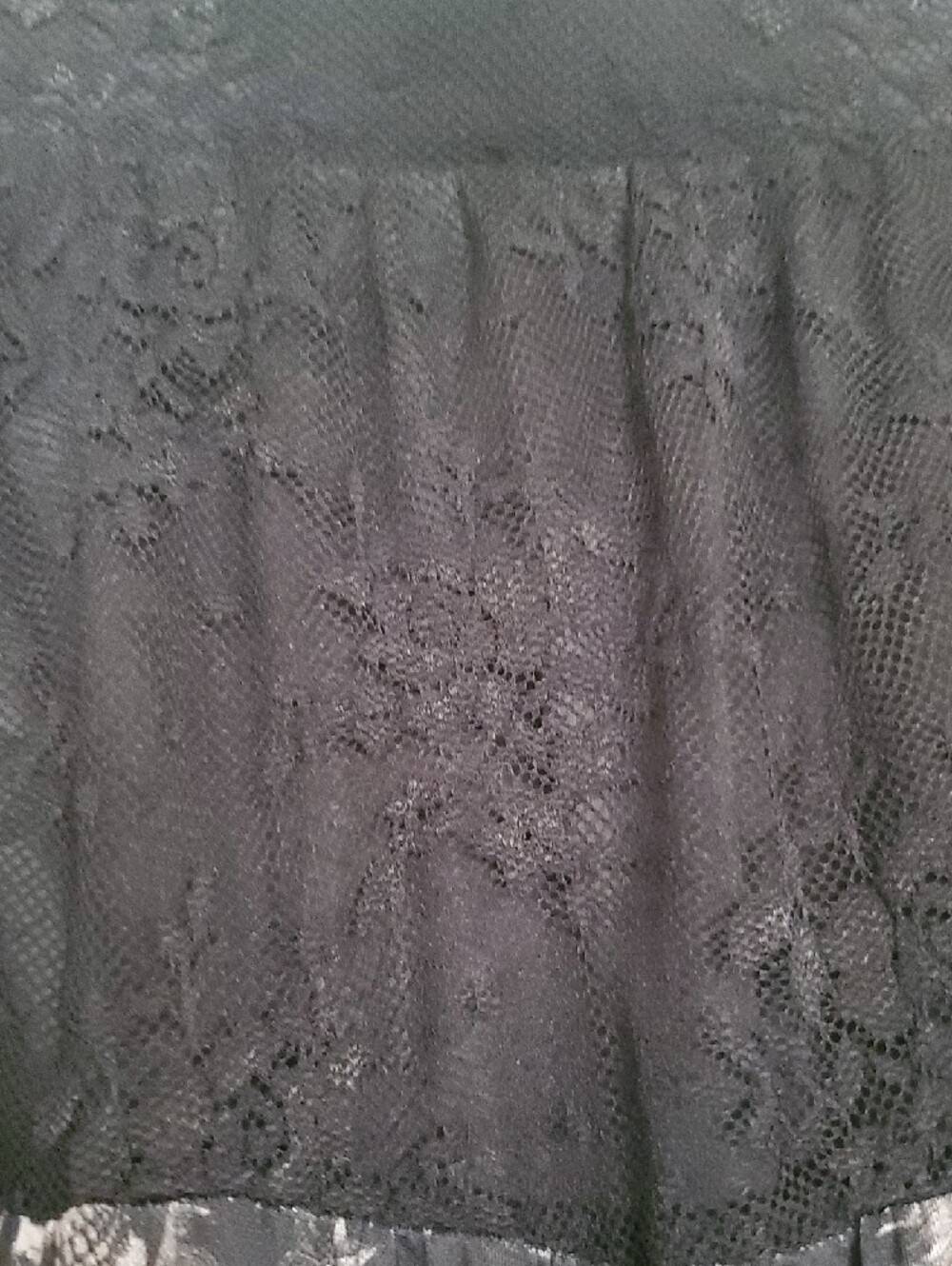 Hot Topic's Black Gold Celestial Skulls Midi Skirt with Moon Print - Picture 6 of 11